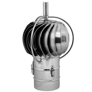 Extractor "Turbovent" especial para chimeneas, estufas, hornos y barbacoas - extractor dinámico