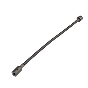 Eje flexible para maneta y tubo recto con regulador de tiro y varilla