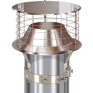 Remate especial "Statitromb" con malla - Extractor estático