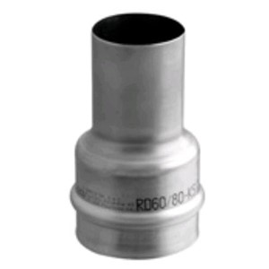 Reducción inox Ø 80/60mm