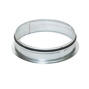 Cuello circular con junta y arandela