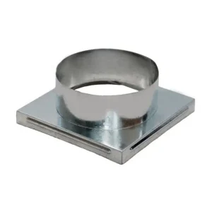 Adaptador de rejillas KRL2 y KRLZ2 a conducto circular